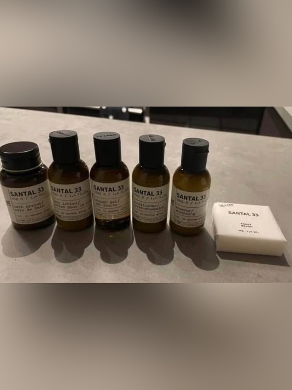 Le Labo Santal 33 Travel Bath Set - Brown & White